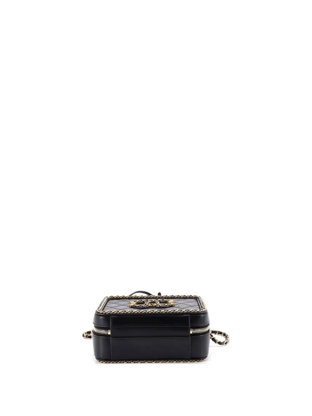 Chanel Filigree Vanity Case Quilted #301775C49B